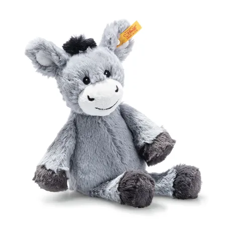 Steiff Soft Cuddly Friends Dinkie Esel graublau, 20 cm