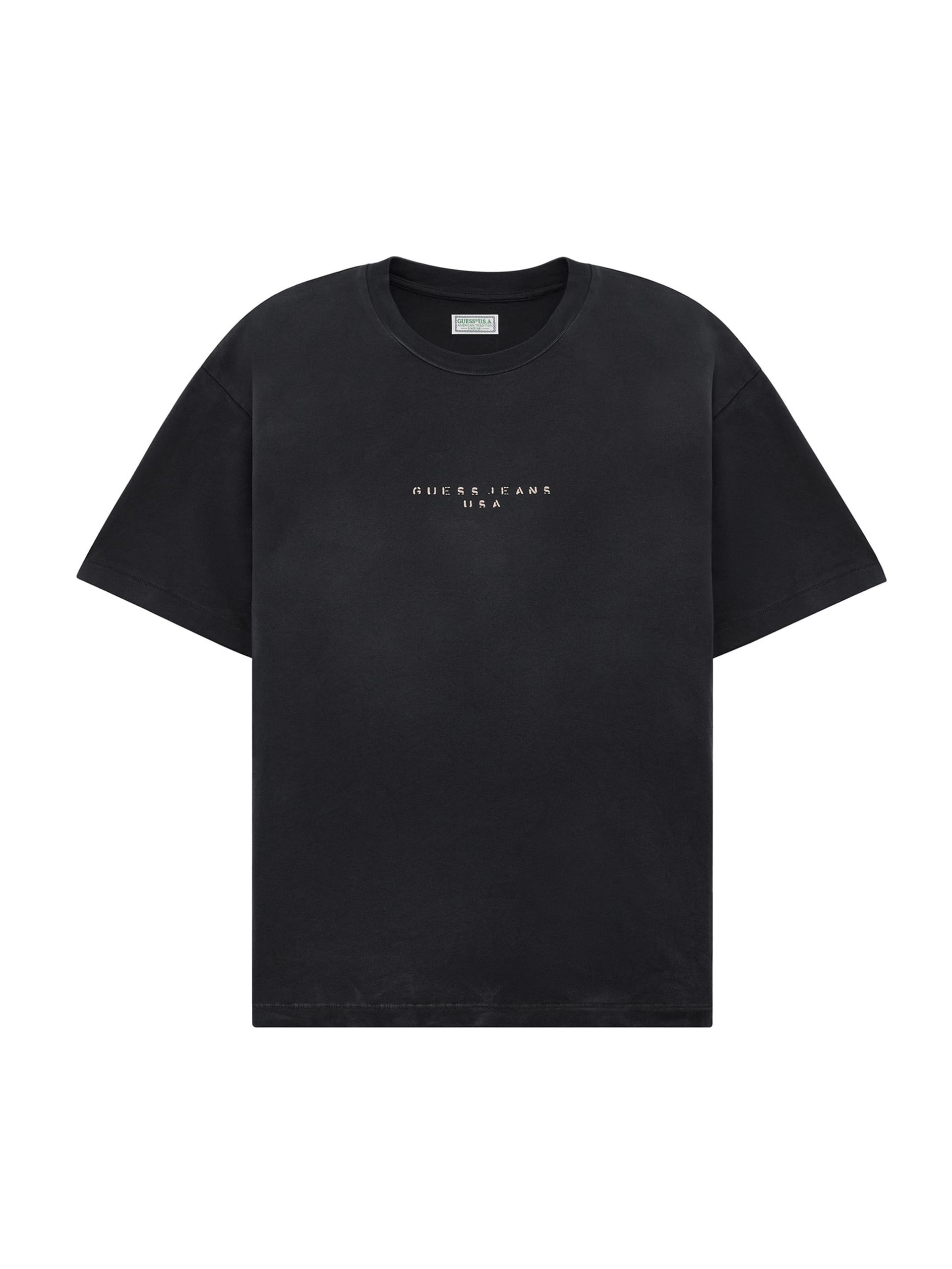 camiseta com logo desgastado