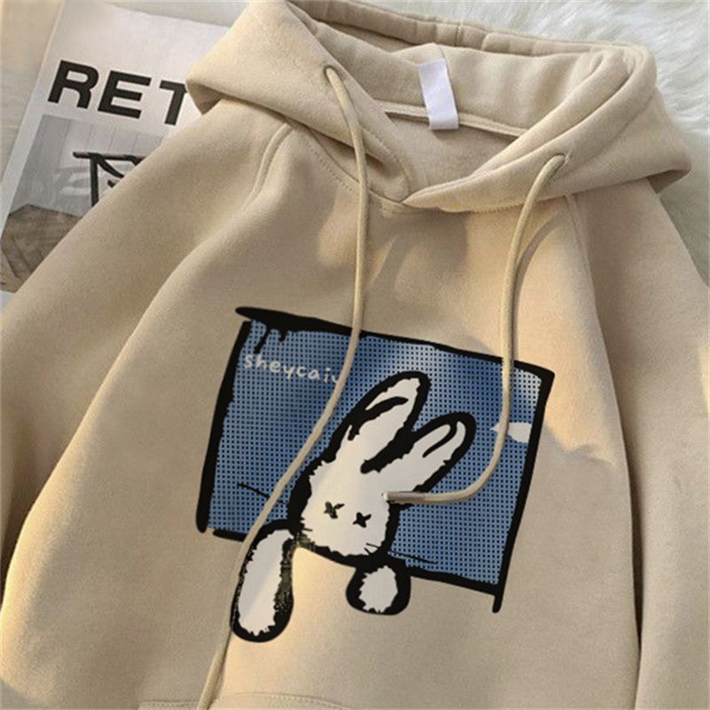Kupyd - Konijnenprint Hoodie