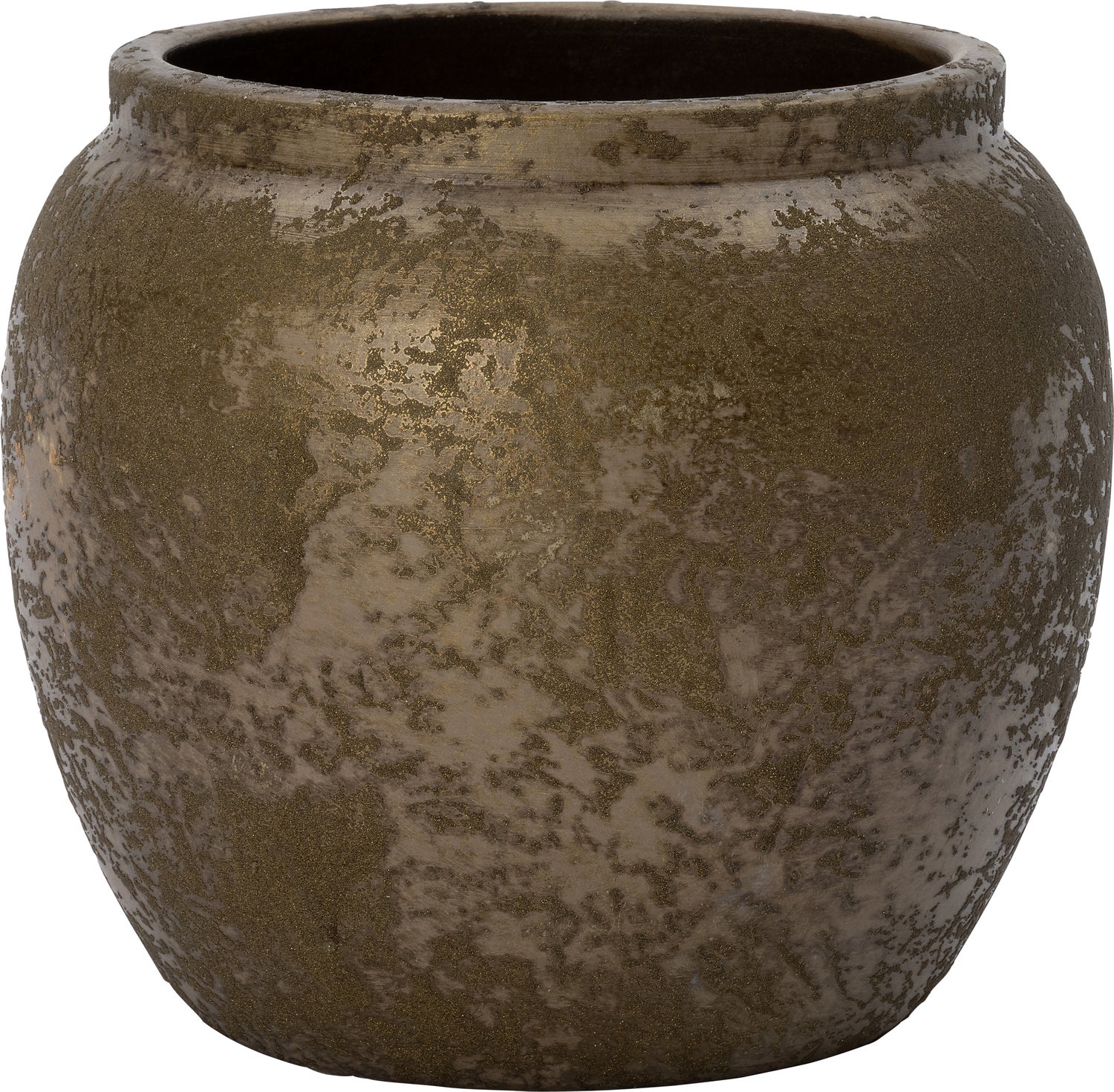 Intratuin bloempot Mose bruin D 16 H 14 cm