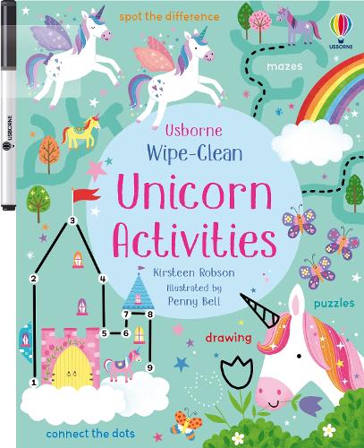 Wipe-Clean Unicorn Activities - Wipe-clean Activities (Paperback)