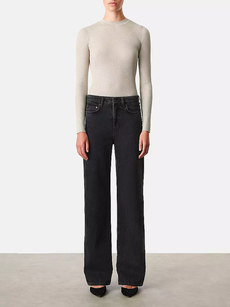 DRYKORN Jeans Wide Leg MEDLEY schwarz