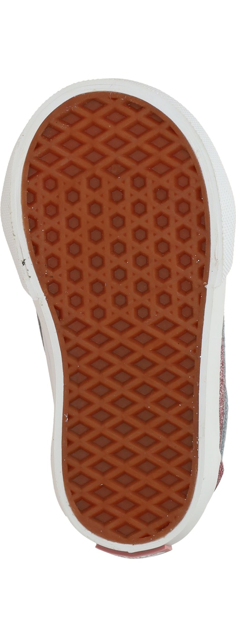 Vans Old Skool V Glitter Rose Gold Sneakers Roze Meisjes