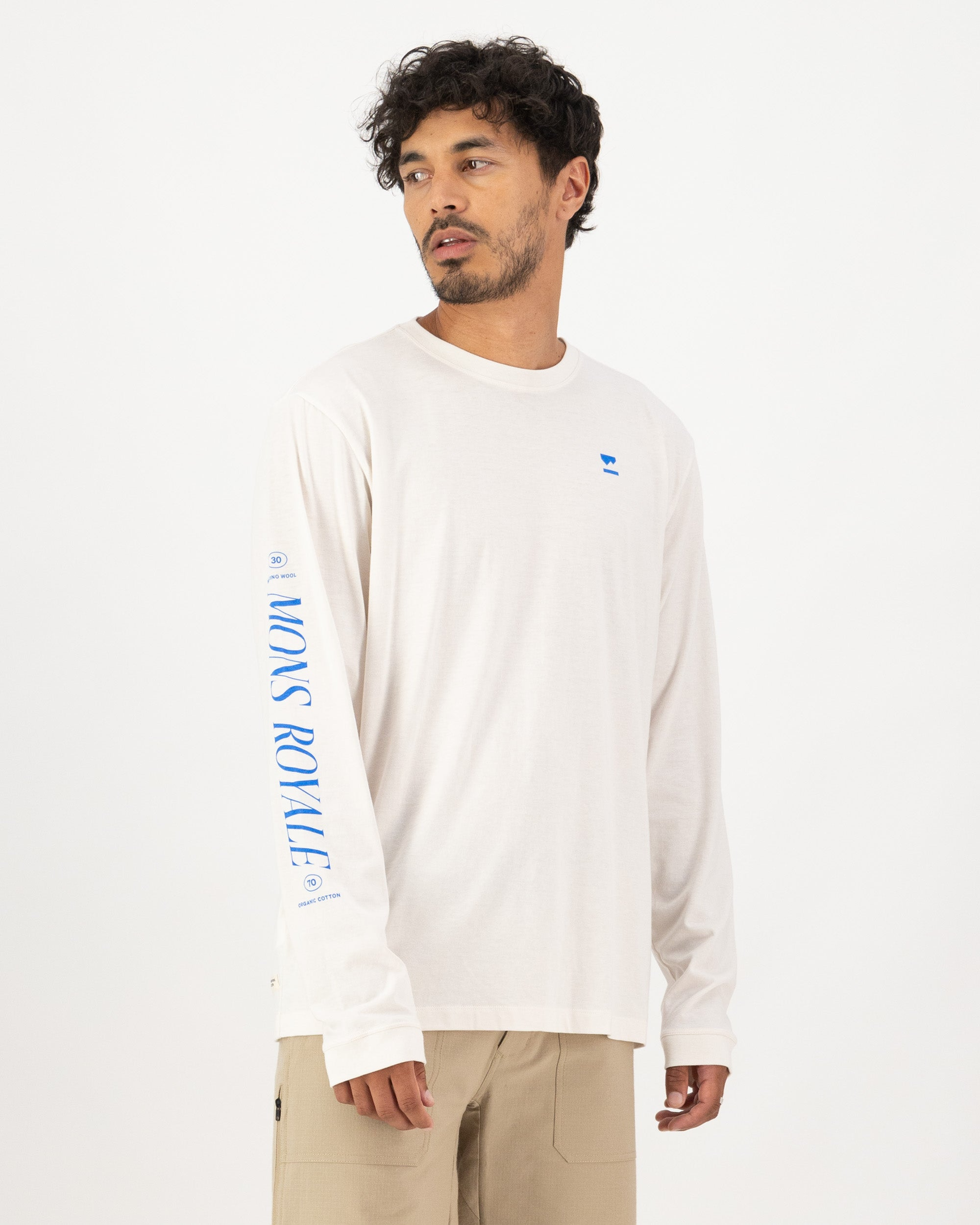 Mons Royale Yonder Merino Cotton LS M's