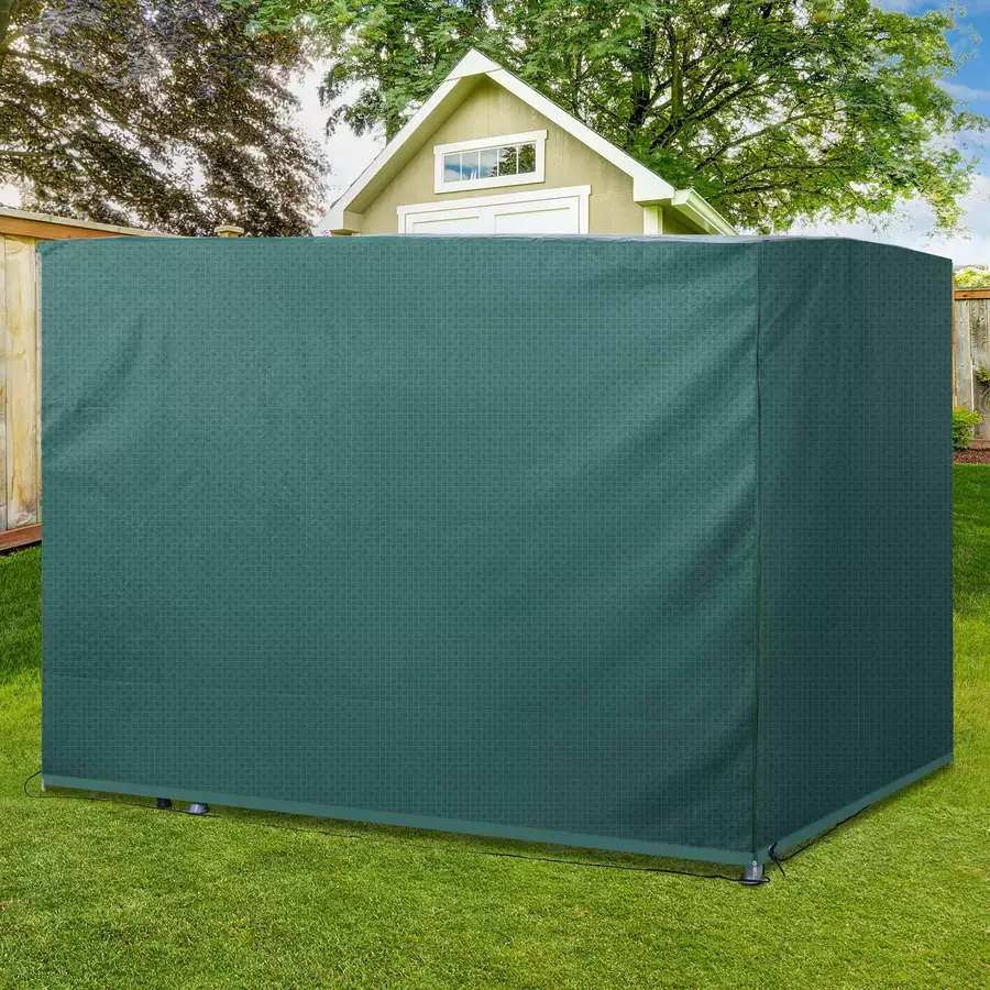 Outsunny Abdeckhaube für Gartenmöbel grün