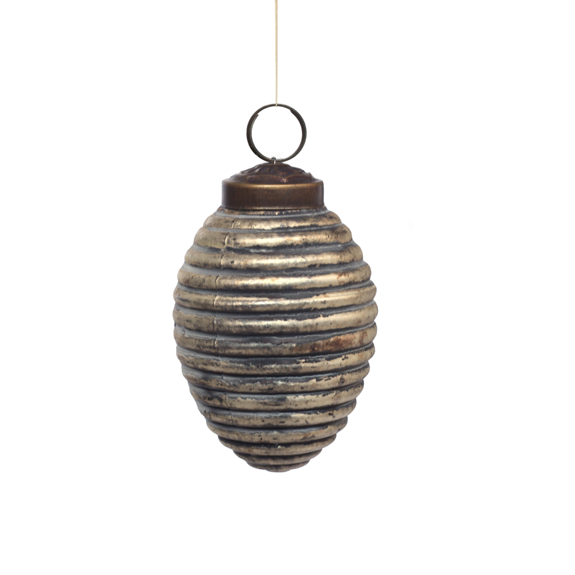 Anhänger oval, gold, T 5,5 cm, B 5,5 cm, H 8 cm günstig bestellen