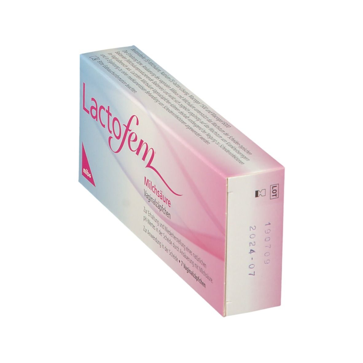 Lactofem® Milchsäure Vaginalzäpfchen