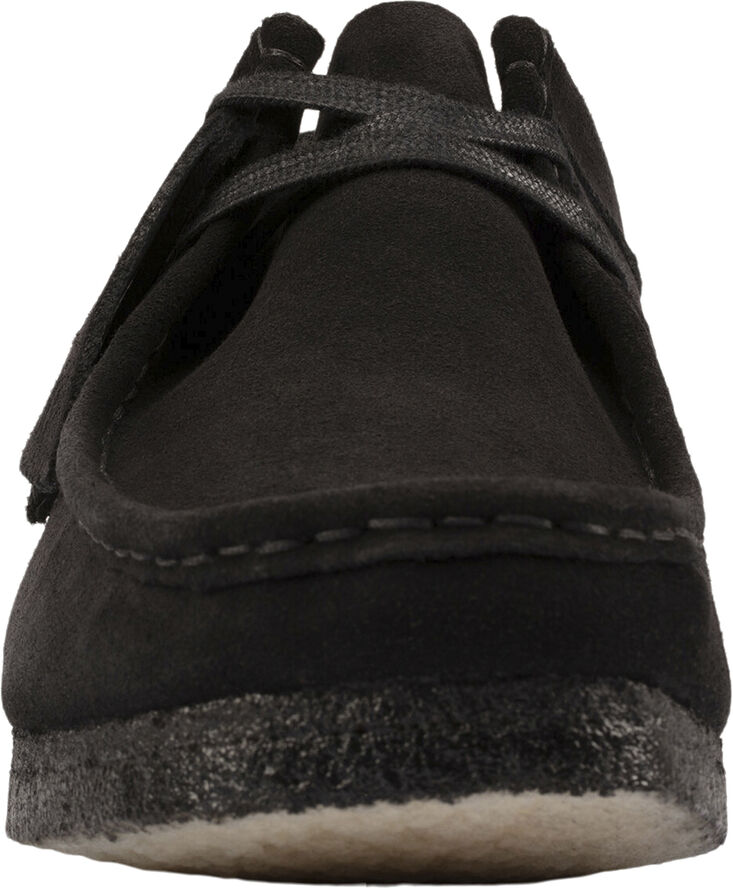 Clarks Originals Wallabee Black Sde, G, 7 Black suede
