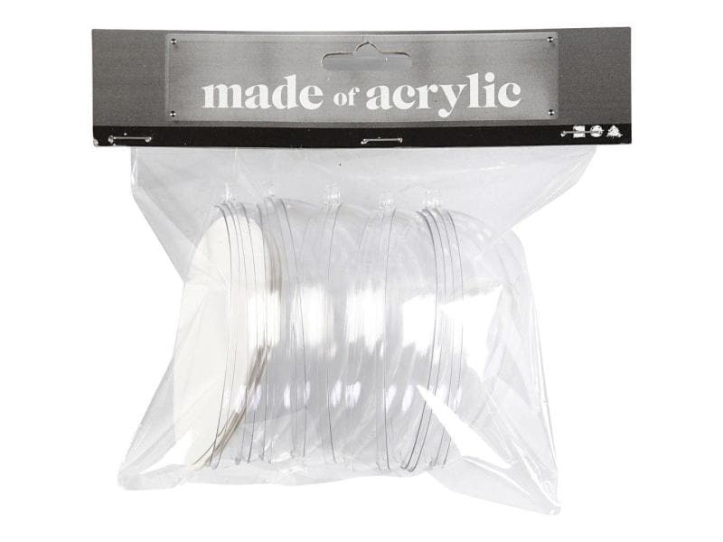 Creativ Company Acryleier  1 Stück Eier aus Acryl