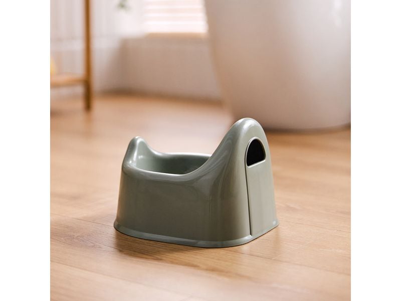 Rotho Babydesign Töpfchen AVA Sage Green Ergonomisch geformtes Töpfchen mit hoher Rückenlehne