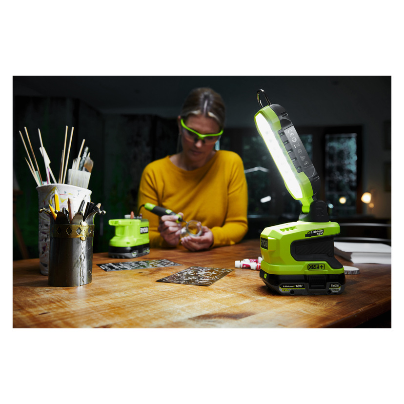 Arbeidslampe LED 18 V 900 lm