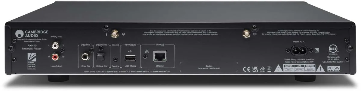 Cambridge AXN 10 Lecteurs réseau audio