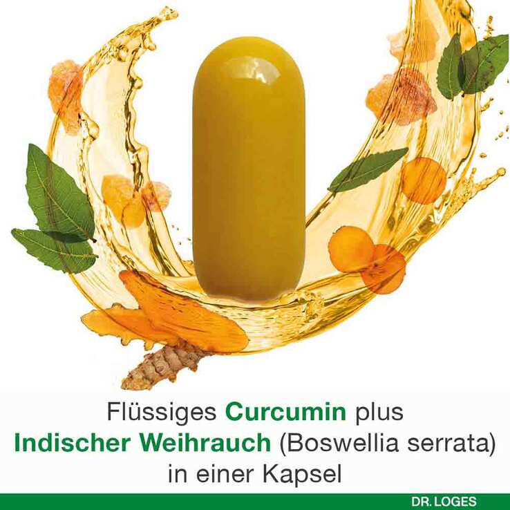 Curcumin-Loges plus Boswellia Kapseln, 60 St