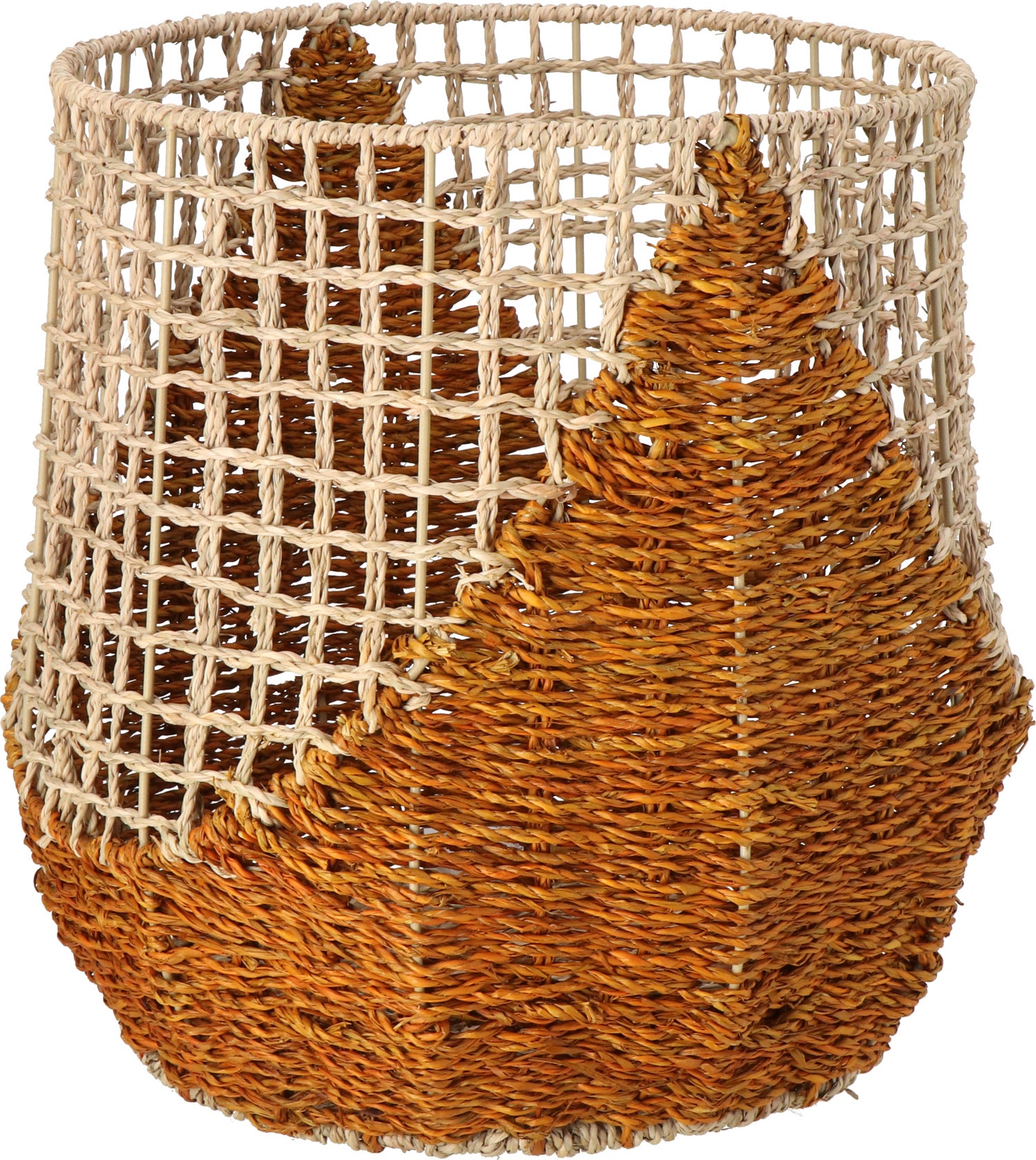 Intratuin opbergmand Mel naturel / bruin D 35 H 35 cm