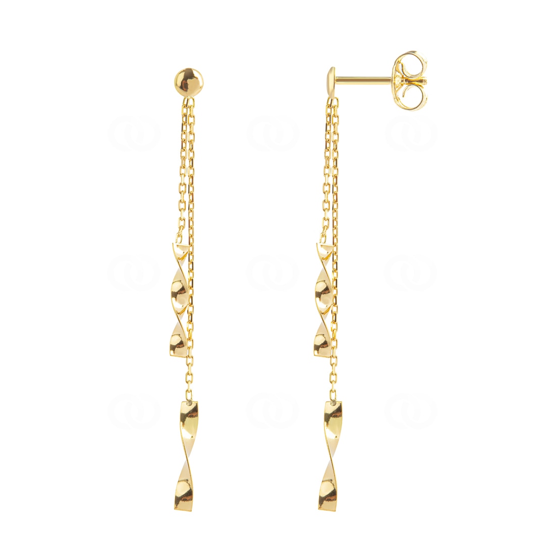Ohrhänger 750/18 K Gelbgold