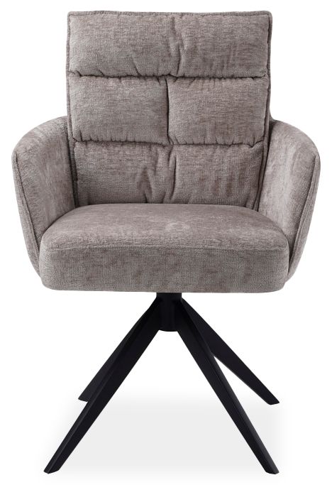 Eetkamerstoel Beige Rosora B61 x D66 x H91 cm