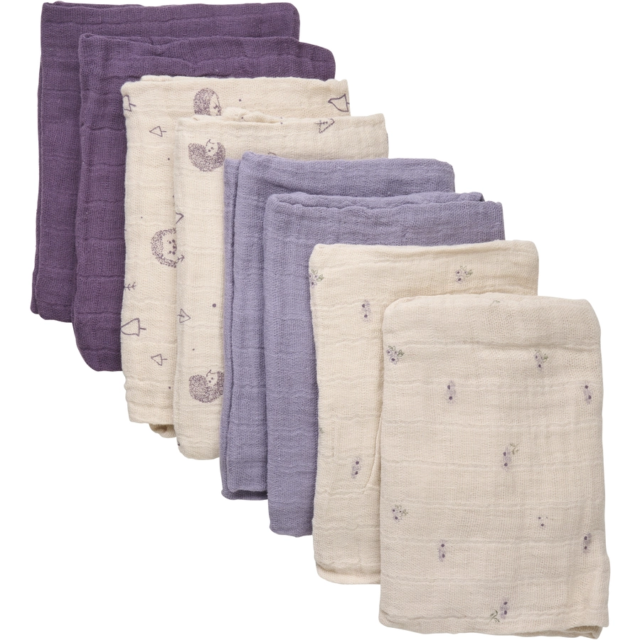 pippi Muslin Tücher 8er Pack Ombre