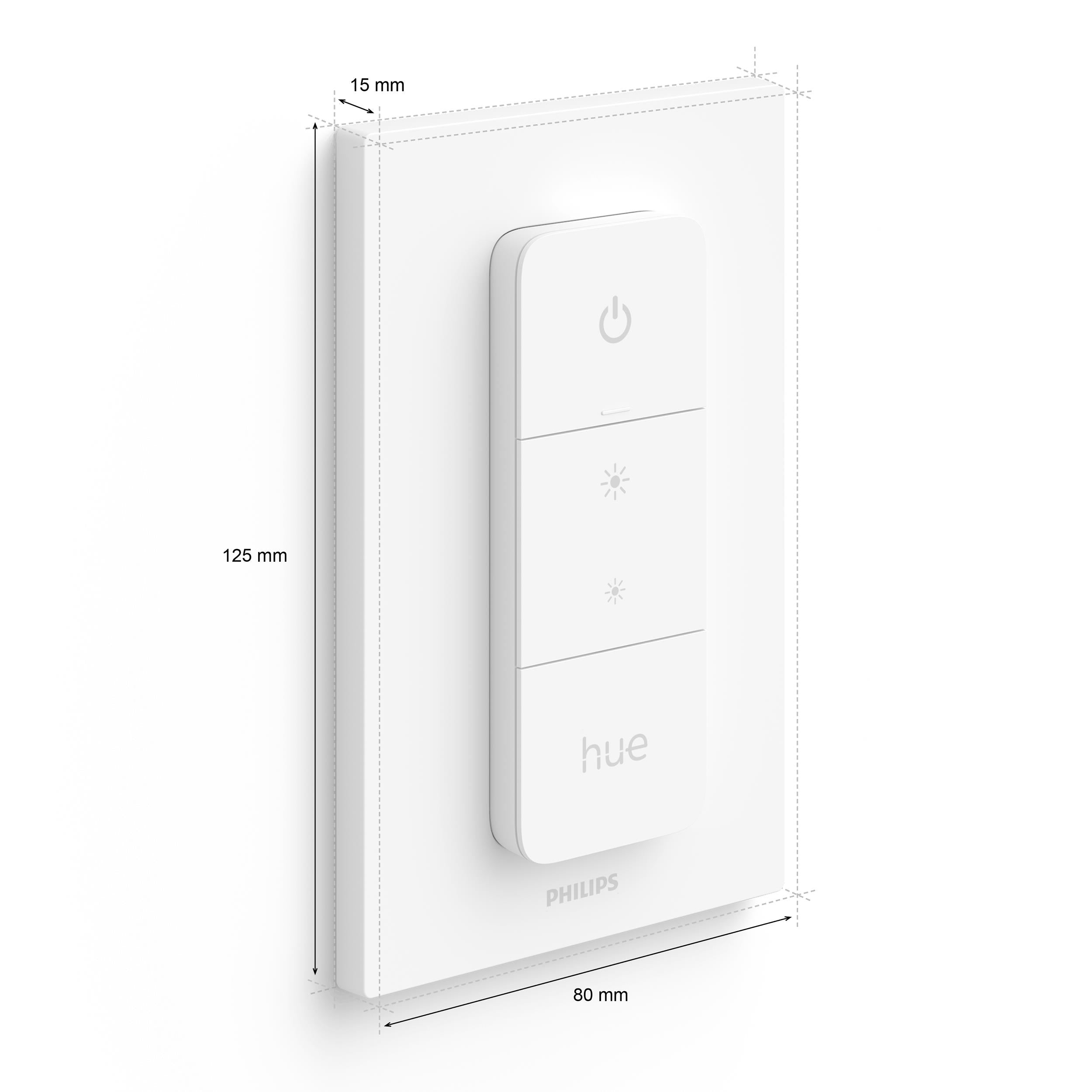 Philips Runner Opbouwspot met Hue White GU10 & Dimmer