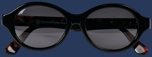 Sonnenbrille Dame Grand Acetat, Black/Havanna