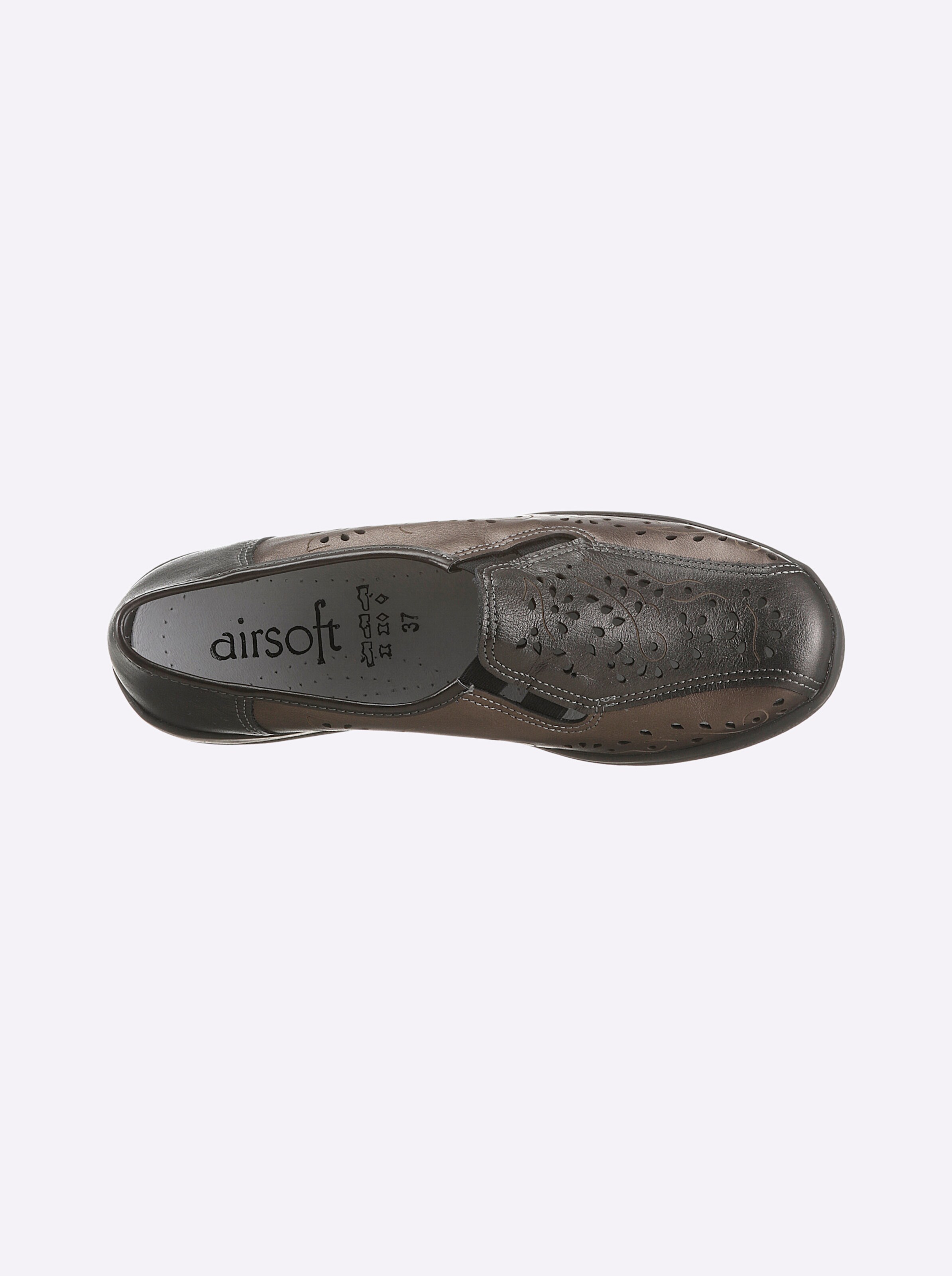 airsoft comfort+ Slipper in bronzefarben