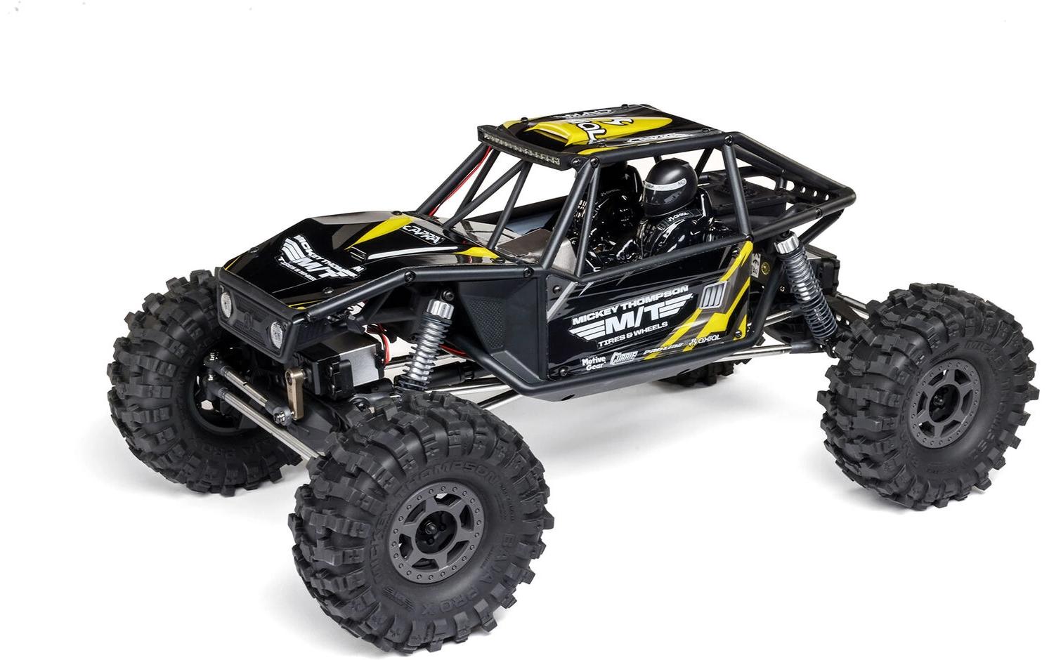 Buggy Capra 1.9 4WS 4 x 4 Unlimited Brushed ARTR, Gelb<br>4 x 4 Off-Road Trail Buggy
