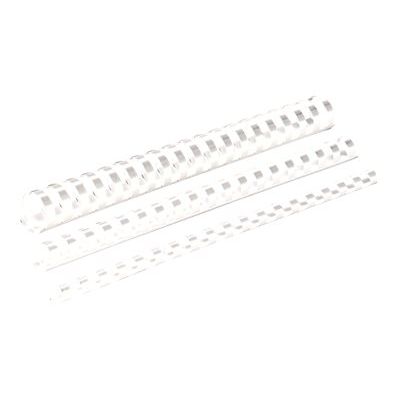 Fellowes - 50 anneaux de reliure en plastique - 32 mm - jusqu'à 280 feuilles - blanc