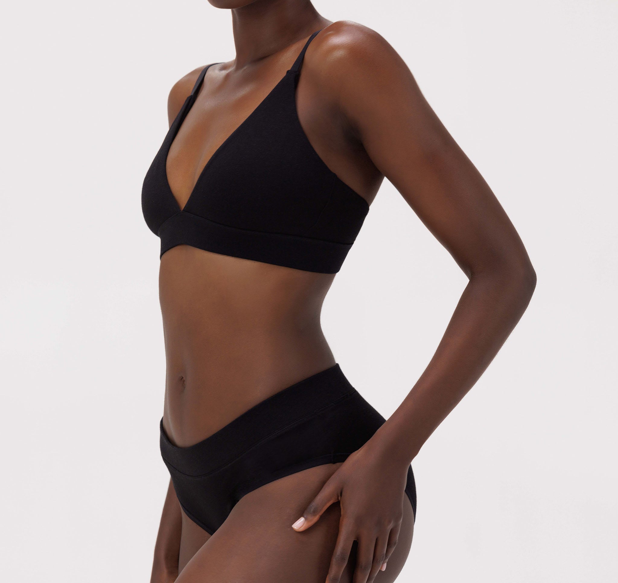 ORGANIC COTTON<br>Core Triangle Bra