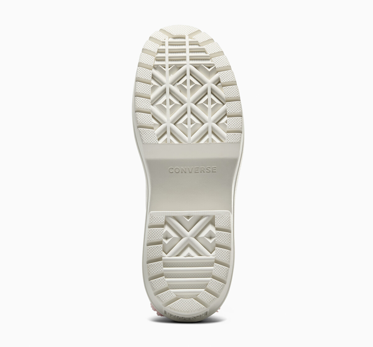 CONVERSE<br>Tênis All Star de couro com calcanhar tratorado, modelo Cozy Essentials