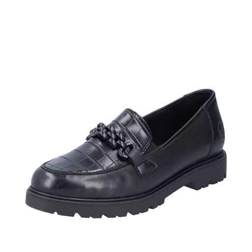 Rieker Loafers, Black, 42