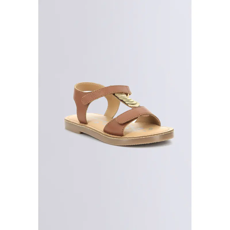 Preziosa Camel or SANDALES Cuir Fille