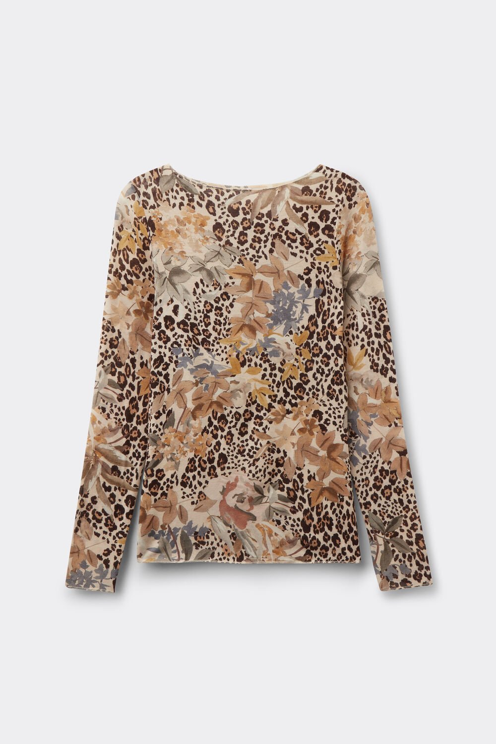 Blusa de manga comprida Simply Iconic em modal ultraleve com cashmere.