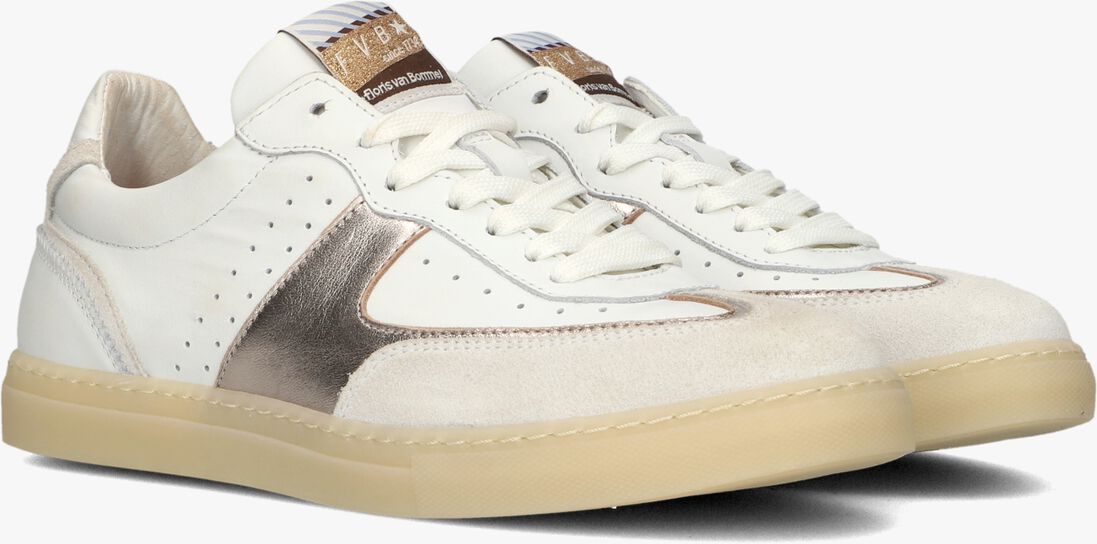 witte floris van bommel lage sneakers sfw-10096 minni