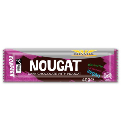 Bonvita Choco nougat puur bio (40 gr)