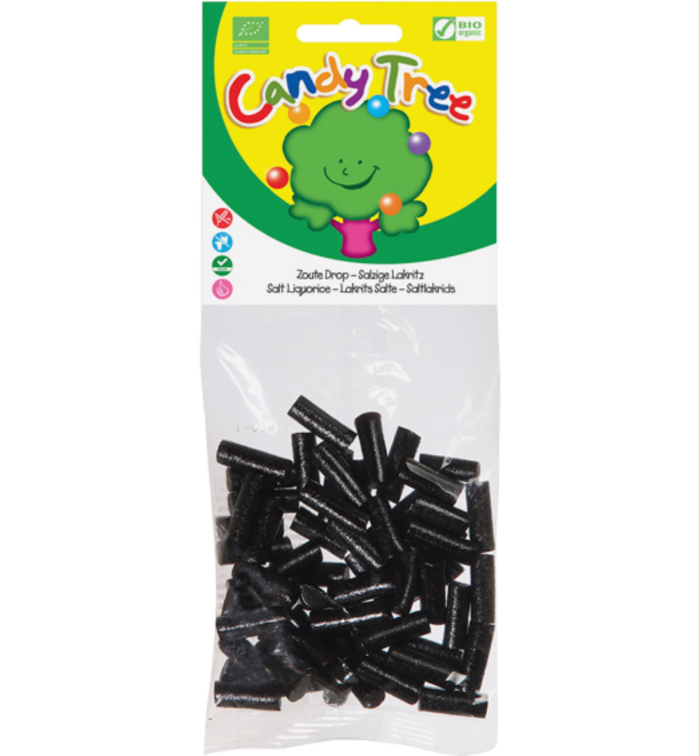 Candy Tree Dropjes zout glutenvrij bio (100 gr)