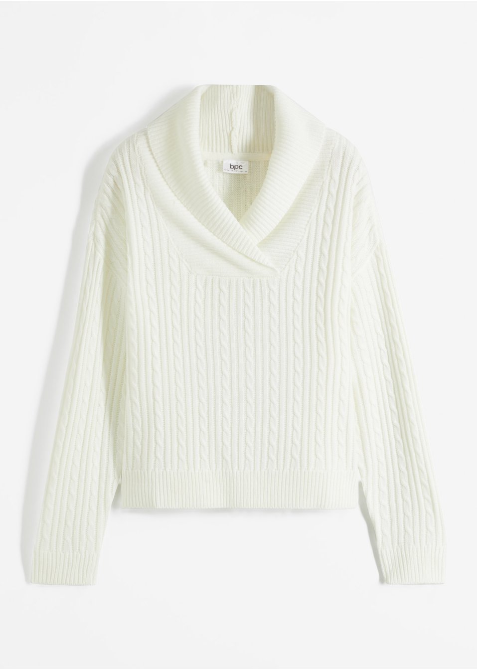Pull avec décolleté en V et fentes latérales