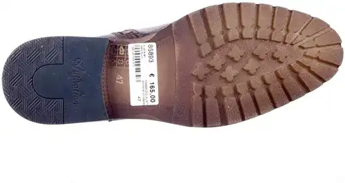 FABBRIZIO AUSTRALIAN BRUIN - maat 47 enkellaars bruin - maat 47 Calandschoen
