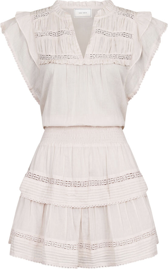 Neo Noir Jarmy S Voile Dress Light pink