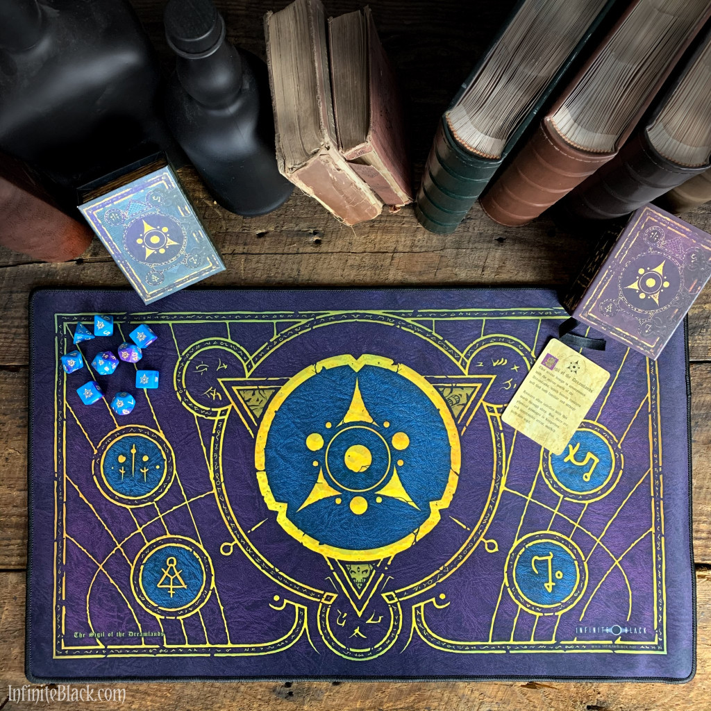Playmat Infinite Black - The Sigil of the Dreamlands