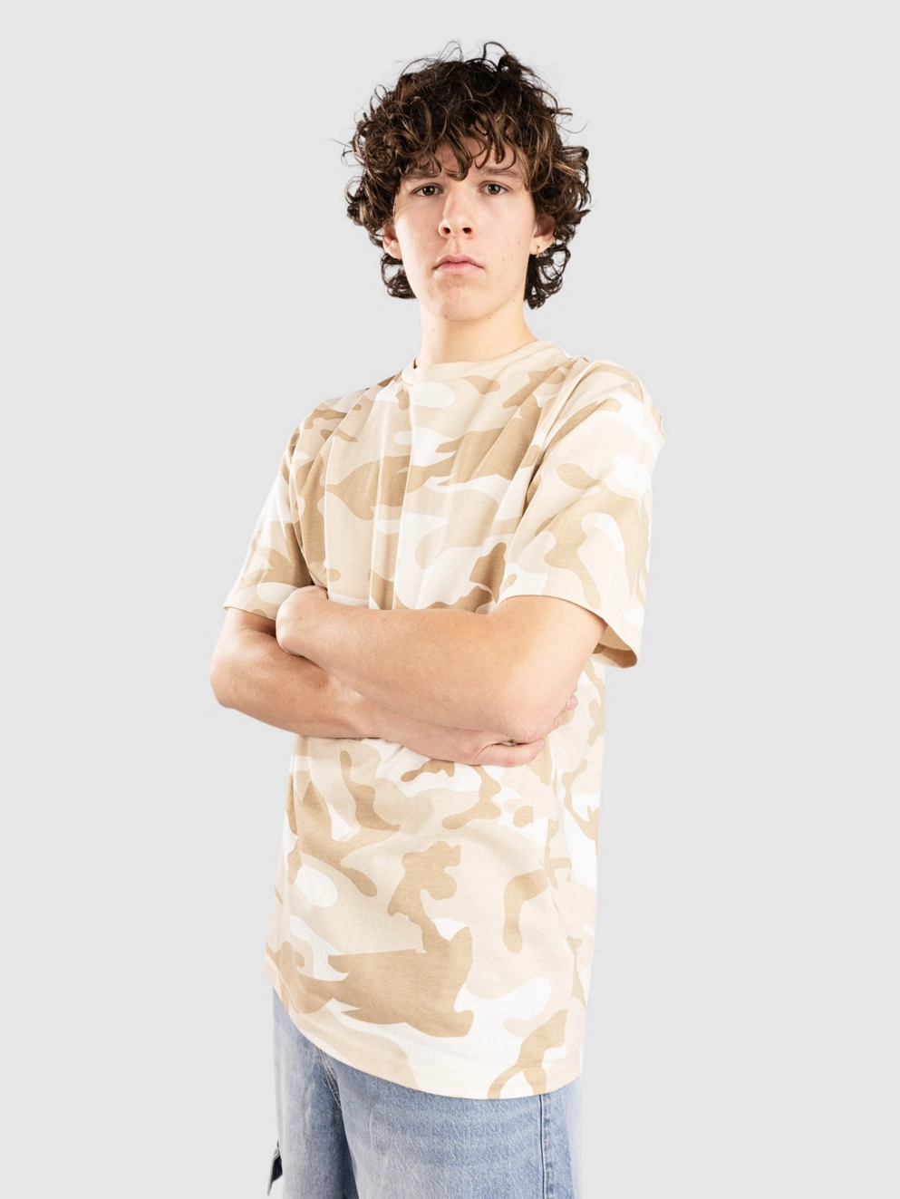 Urban Classics Oversized Simple Camo T-Shirt simplesandcamo