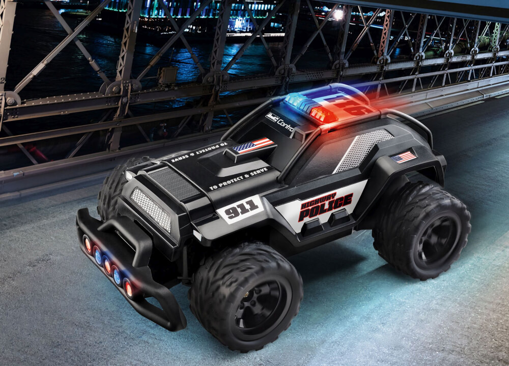 RC Car Highway Police, Revell Control Ferngesteuertes Polizeiauto