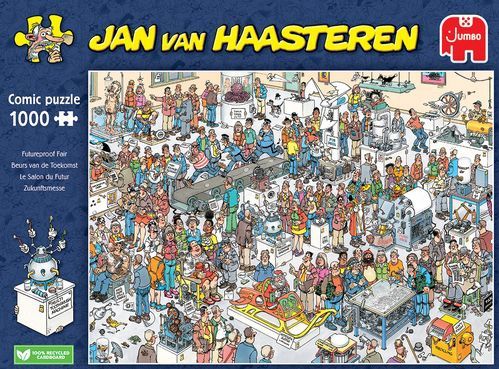 Jan Van Haasteren - Futureproof Fair - Puzzel - Multikleur - 1000 Stukjes
