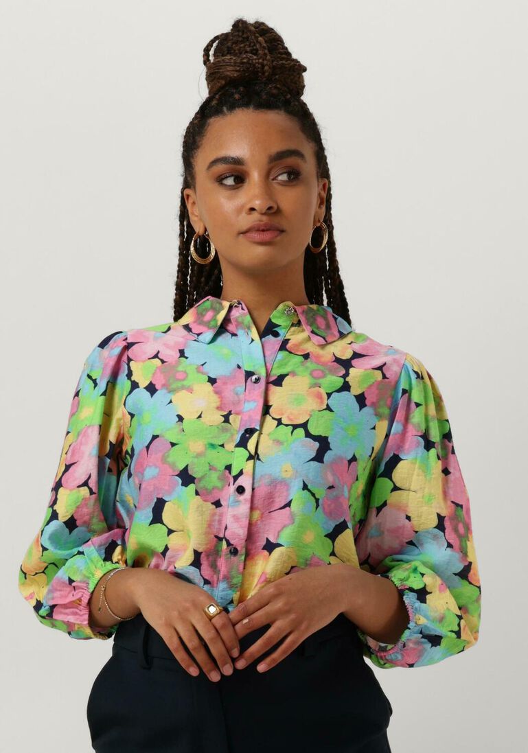 POM AMSTERDAM roest pom amsterdam blouse cherry blossom blouse