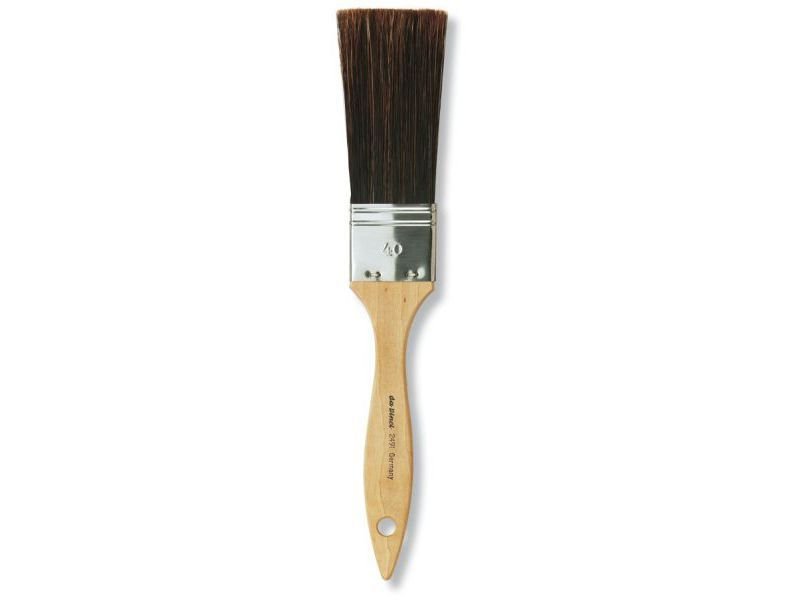 Da Vinci Schlägerpinsel, flach