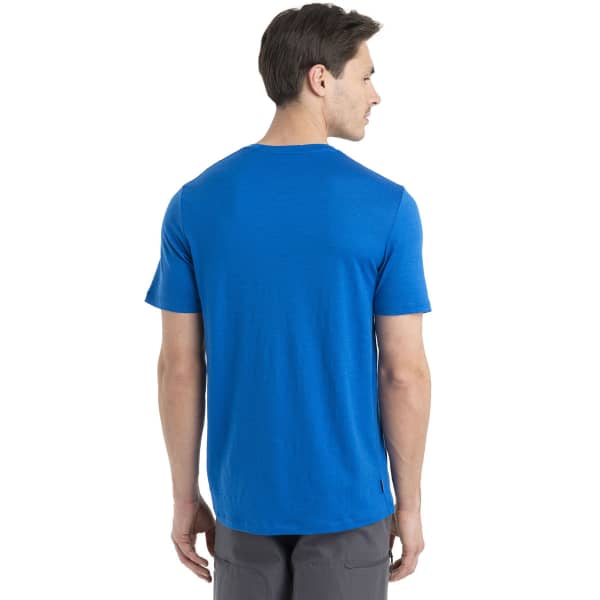 T-shirt randonnée ICEBREAKER M MER 150 TECH LITE II SS TEE TECH HEAD LAZURITE