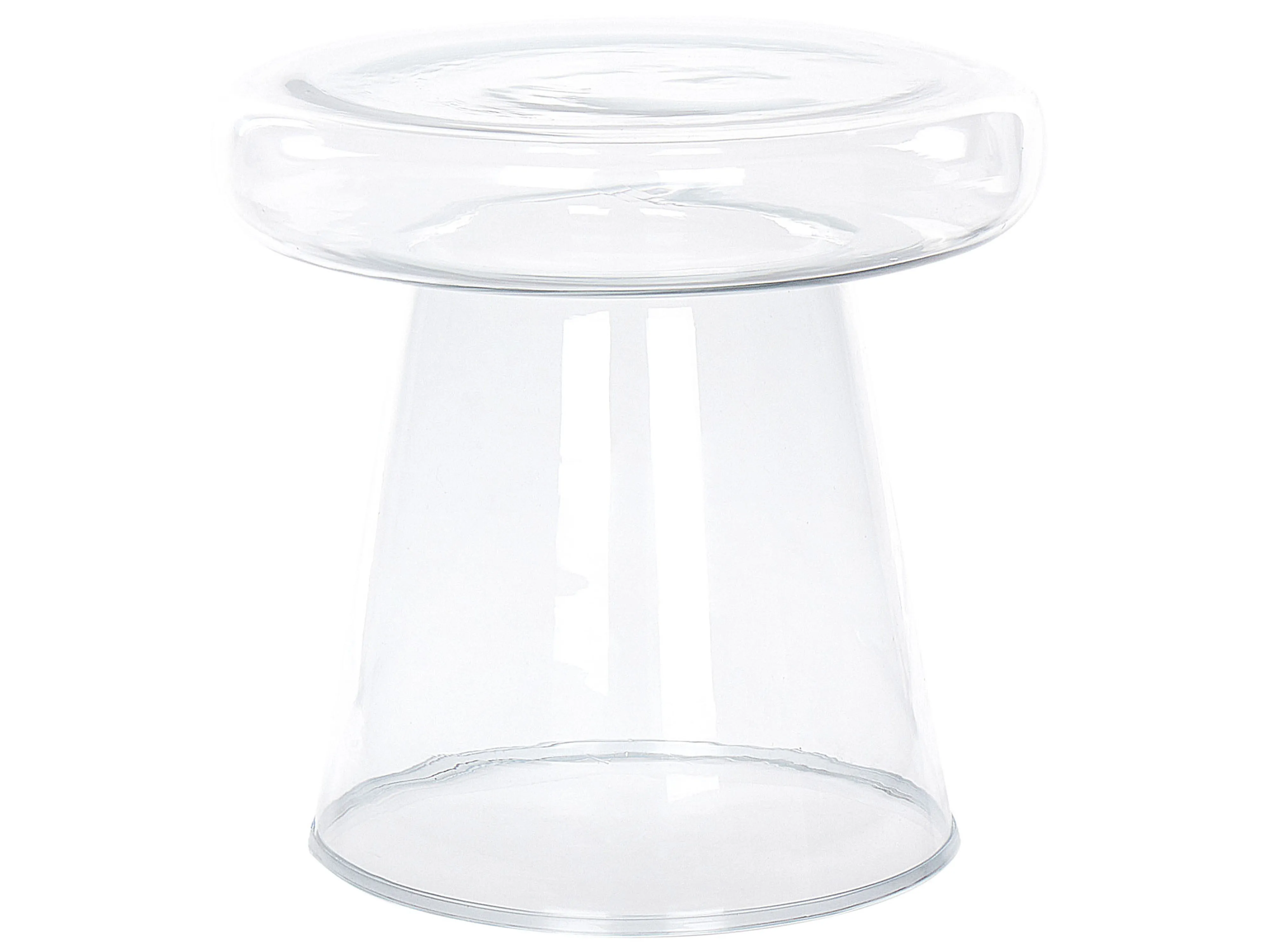 Bijzettafel CALDERA Glas Transparant