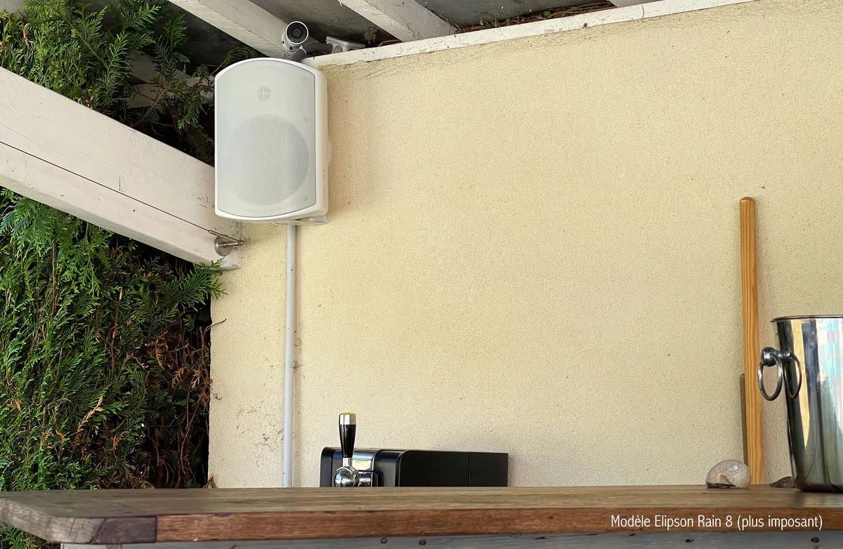 Sonos AMP   Elipson Rain 6 Blanc (la paire) Systèmes hi-fi multiroom