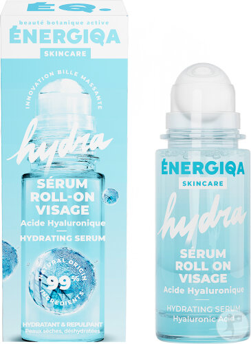 Energiqa Sérum Roll-On Hydra Hydratant Et Repulpant Acide Hyaluronique 30ml