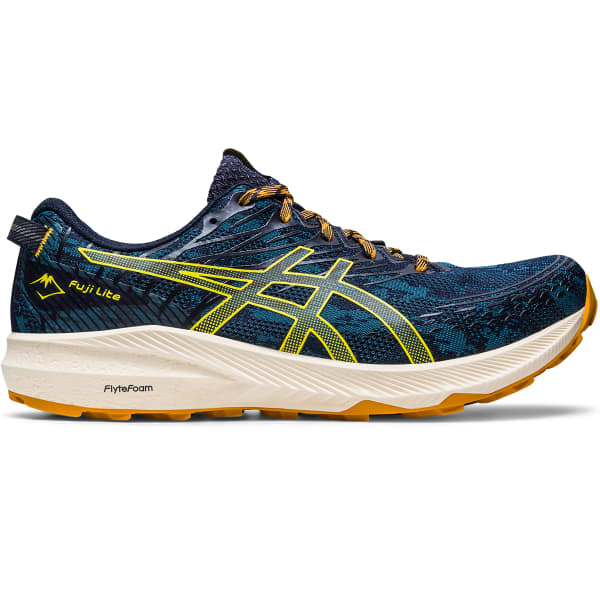 Chaussure trail ASICS FUJI LITE 3 INK TEAL/GOLDEN YELLOW