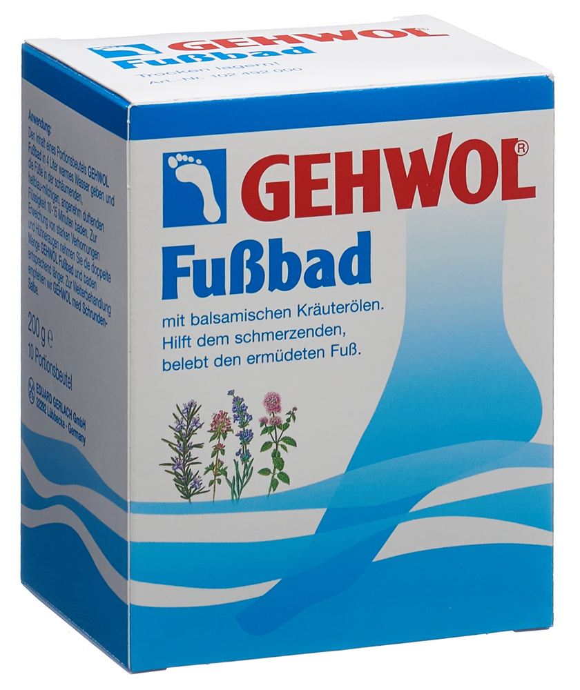 GEHWOL Fussbad Btl 20 g