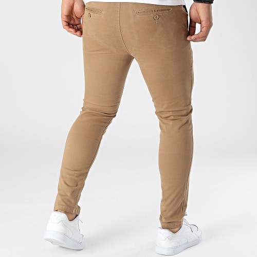Pantalon Chino Slim PA-7162 Marron